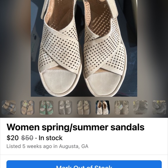 Women spring sandals - Picture 2 of 8